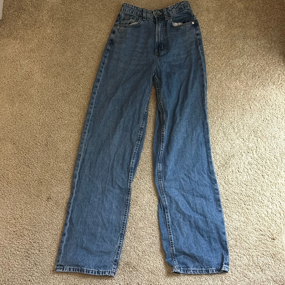 High Ride Wide Leg Jeans - H&M/Divided - Picture 1 of 3